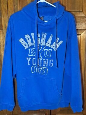 Oura Blue Brigham Young BYU Hoodie